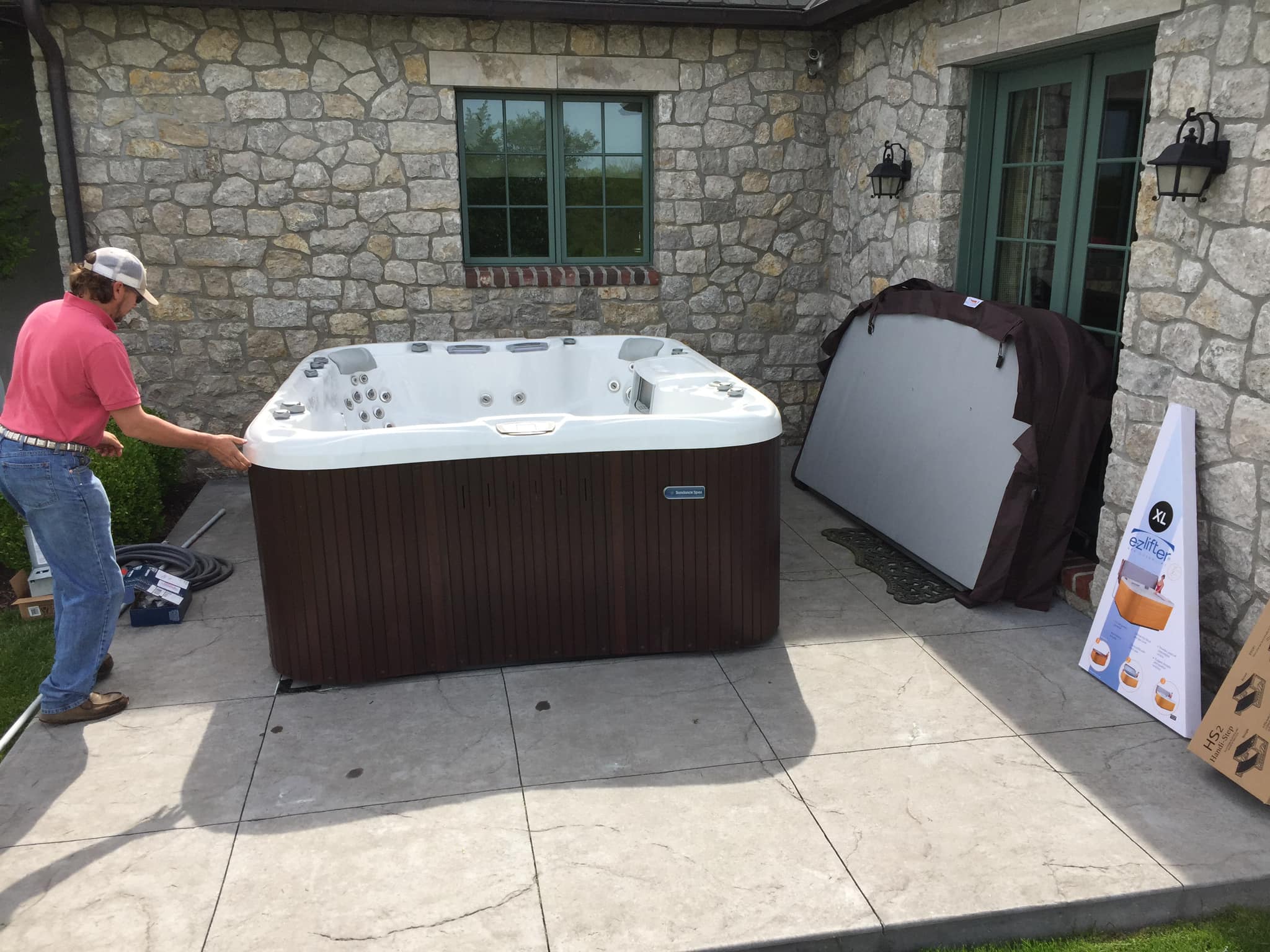 Hot tub Installation in Springfield MO